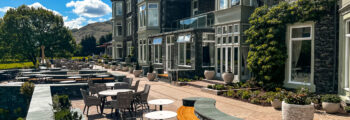 Inn on the Lake unveils one of the largest terraces in the Lake District.